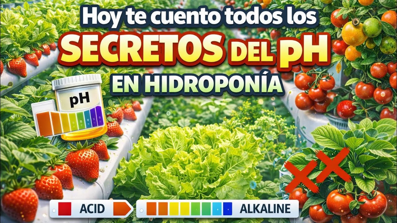 Te cuento todos los secretos del PH en Hidroponia