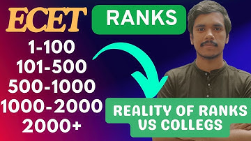 ECET RANKS VS COLLEGES REALITY| AP ECET Rank Vs College Allotment: Understanding the Reality|