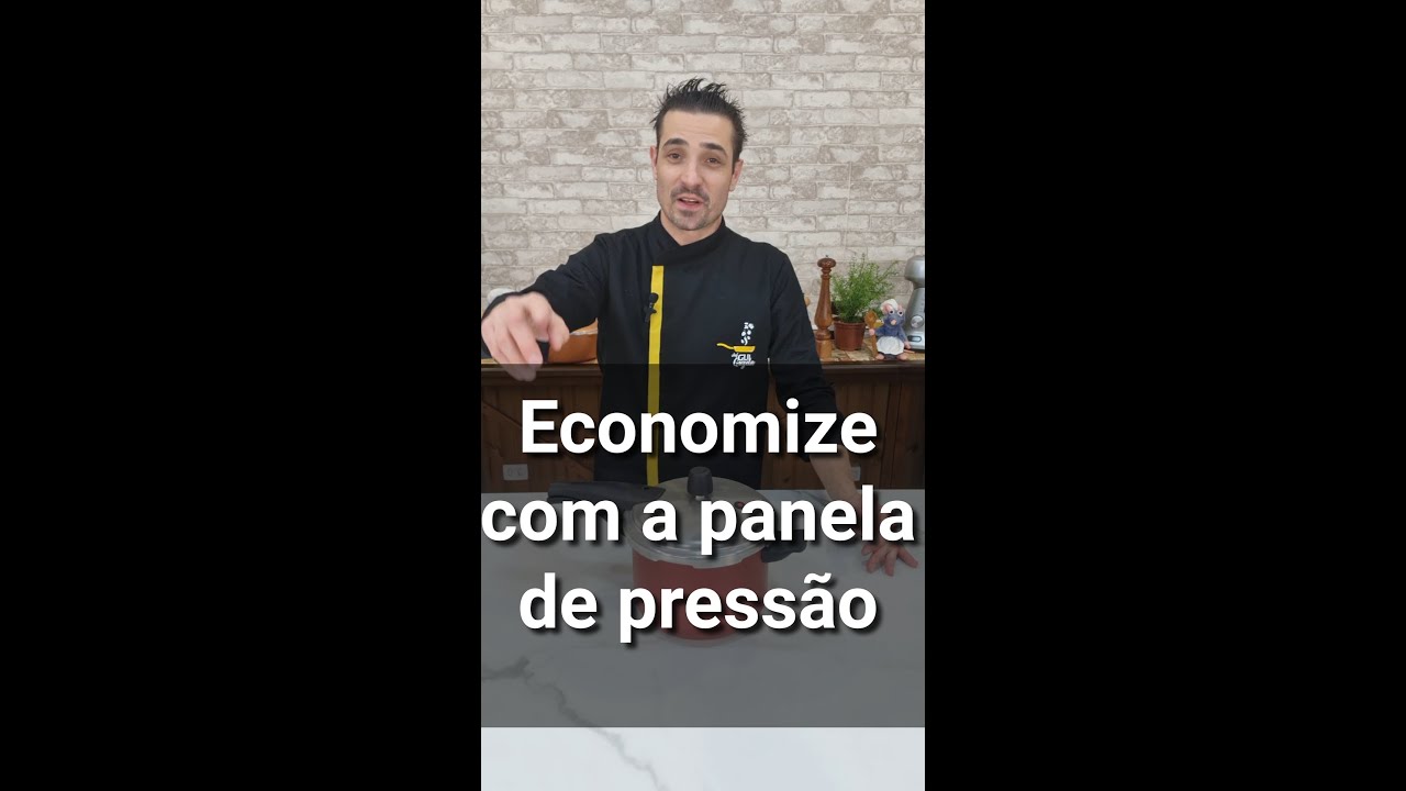 ECONOMIZE E USE O FOGO BAIXO NA PANELA DE PRESSÃO 