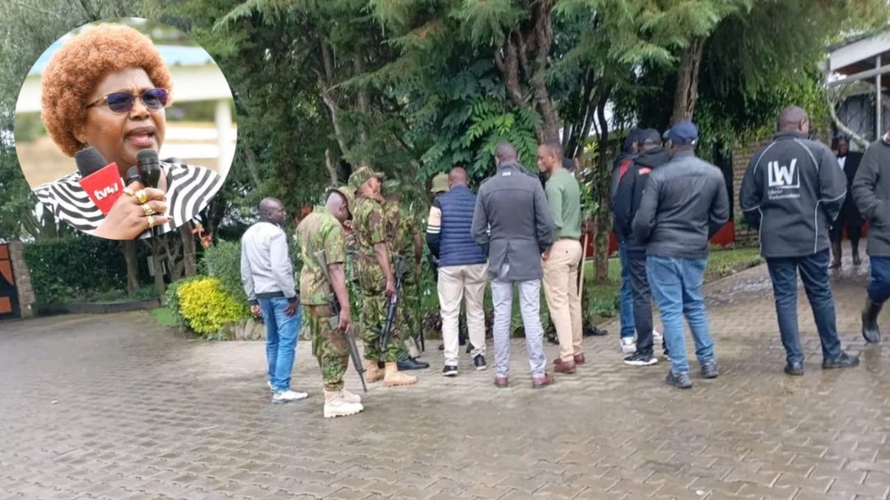 TENSION! POLICE CORNER GACHAGUA ALLY MP JANE KIHARA TO ARREST HER, BEG SHE CHANGES CLOTHES FIRST!