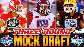 THREE ROUND 2026 NFL Mock Draft