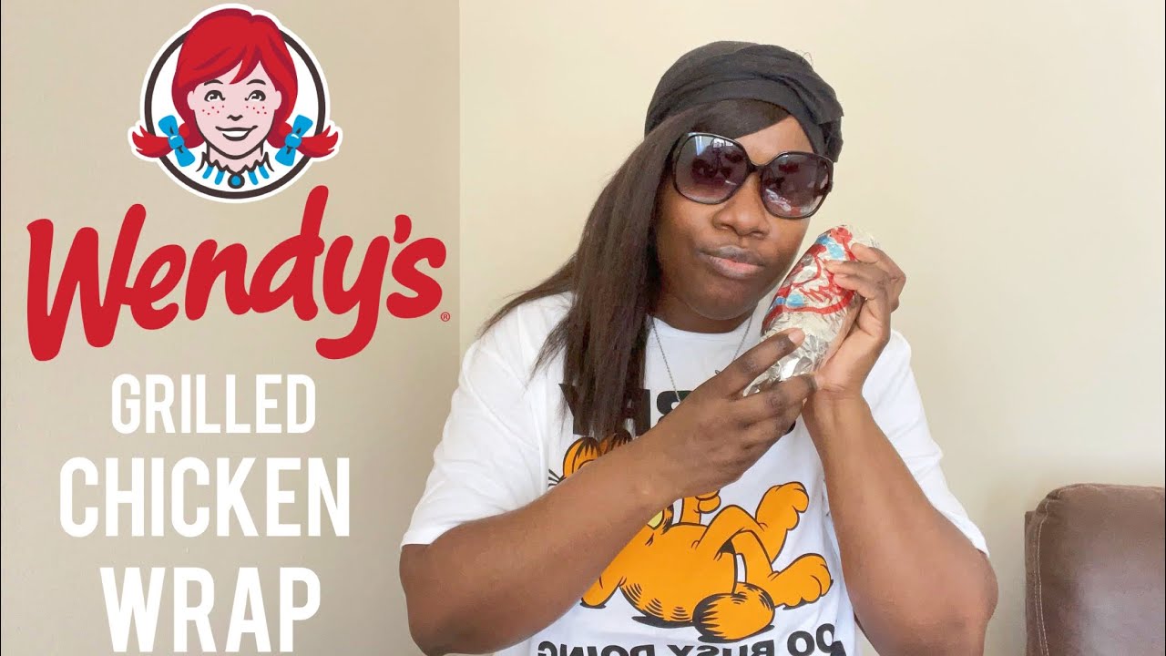 Wendy s Grilled Chicken Wrap Imjustmekb YouTube