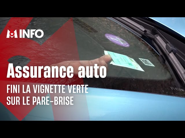 Adieu vignette : l'assurance va disparaître des pare-brise 