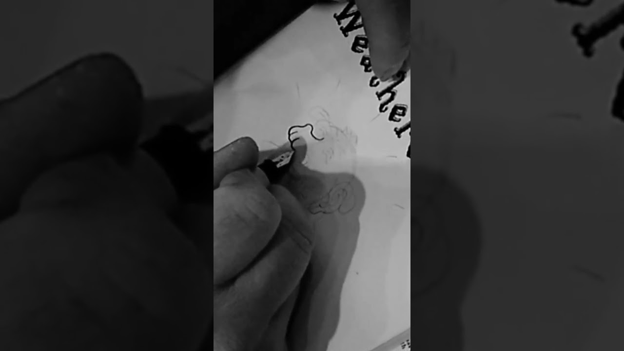 Jim Woodring Drawing! 