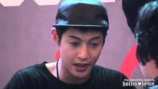 130829 Kim Hyun Joong 김현중 - Yeouido Signing Event of Round 3