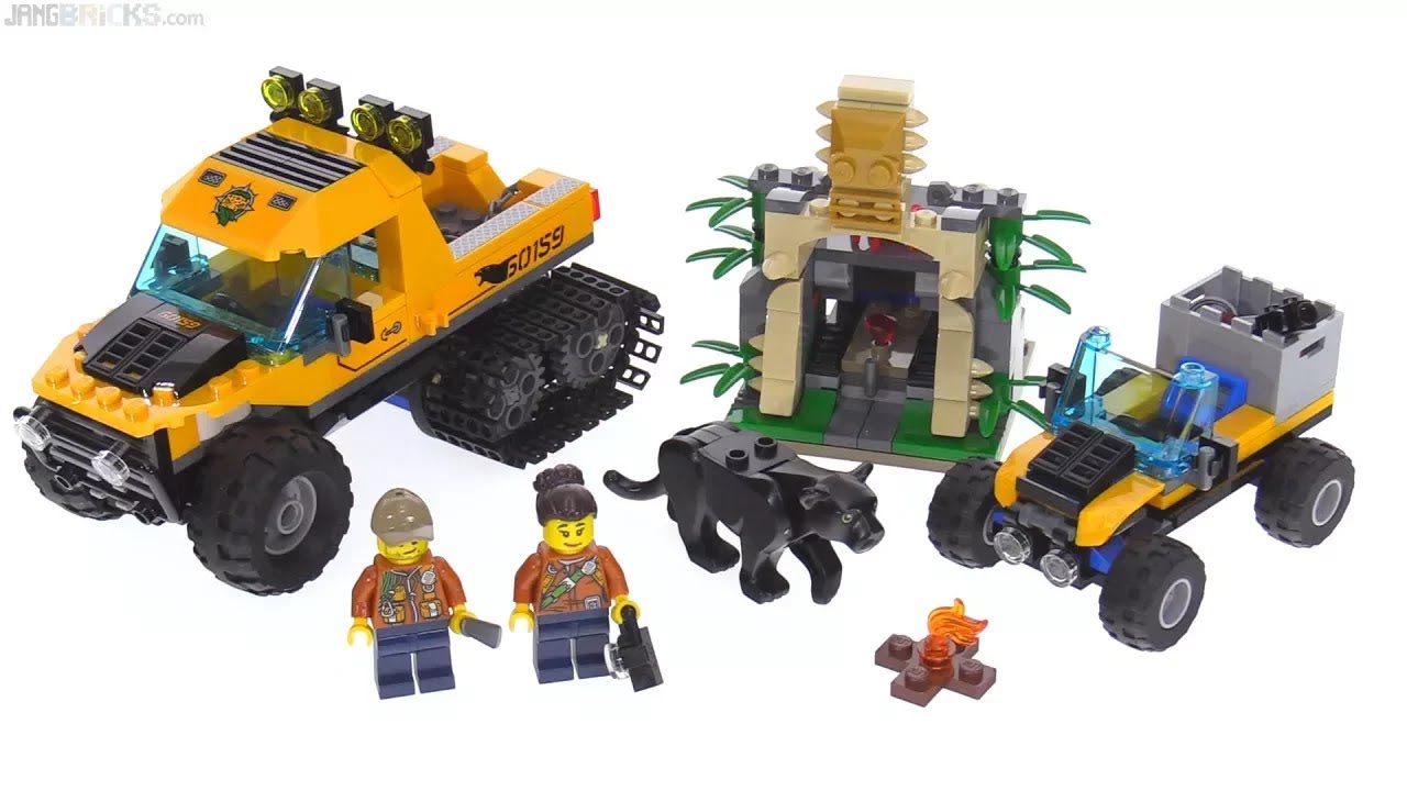 🔄 LEGO City 2017 Jungle Halftrack Mission review 🐆 60159 re upload