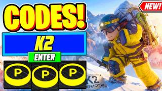 ⚠️New⚠️ ALL WORKING CODES For K2 CLIMBING SIMULATION 2026 - Roblox K2 CLIMBING SIMULATION Codes 2026