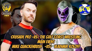 Mike Quackenbush vs Vladimir Koloff