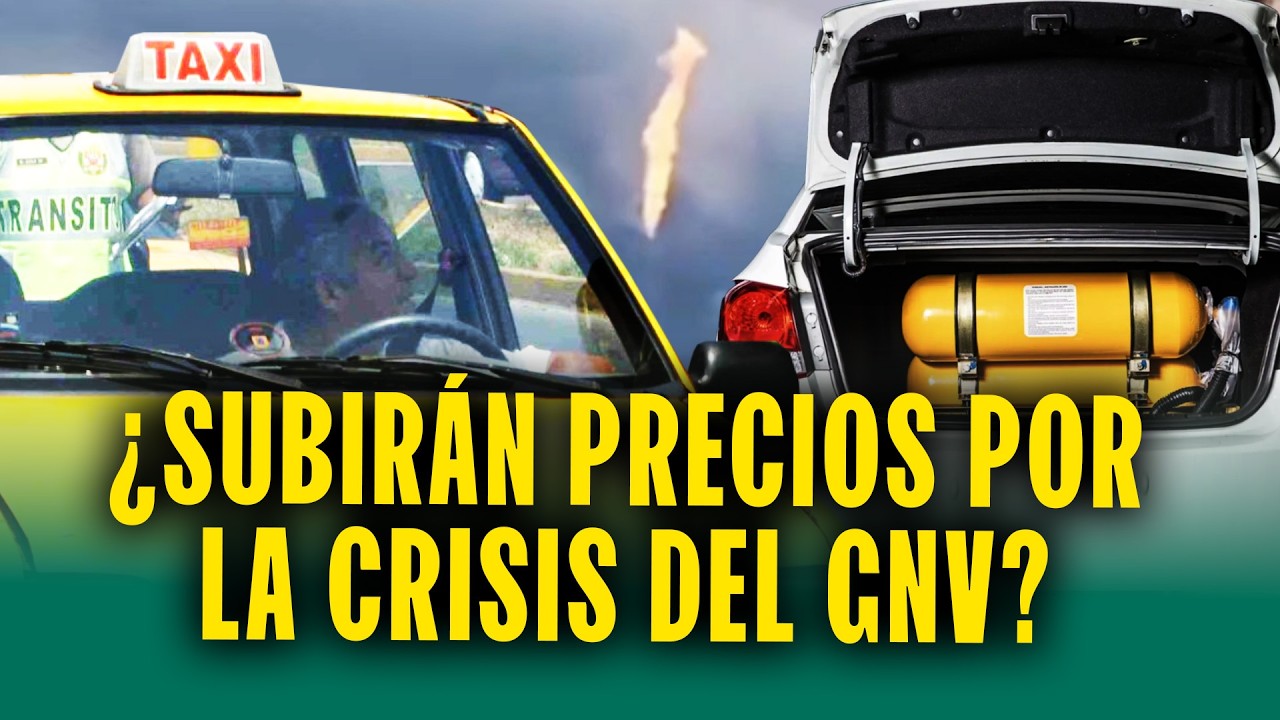 No hay GNV para los taxistas y ellos responden: 