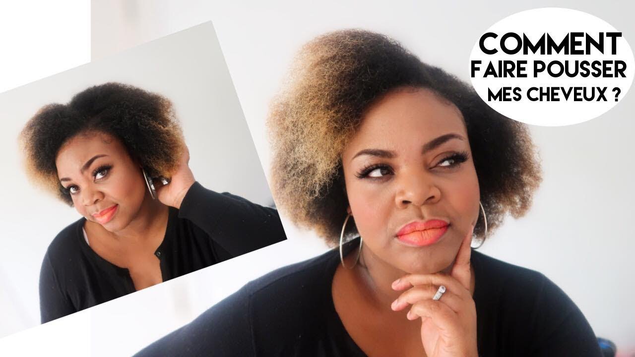 COMMENT FAIRE POUSSER LES CHEVEUX AFRO PLUS VITE ? EN 4 ÉTAPES 💆🏾‍♀️
