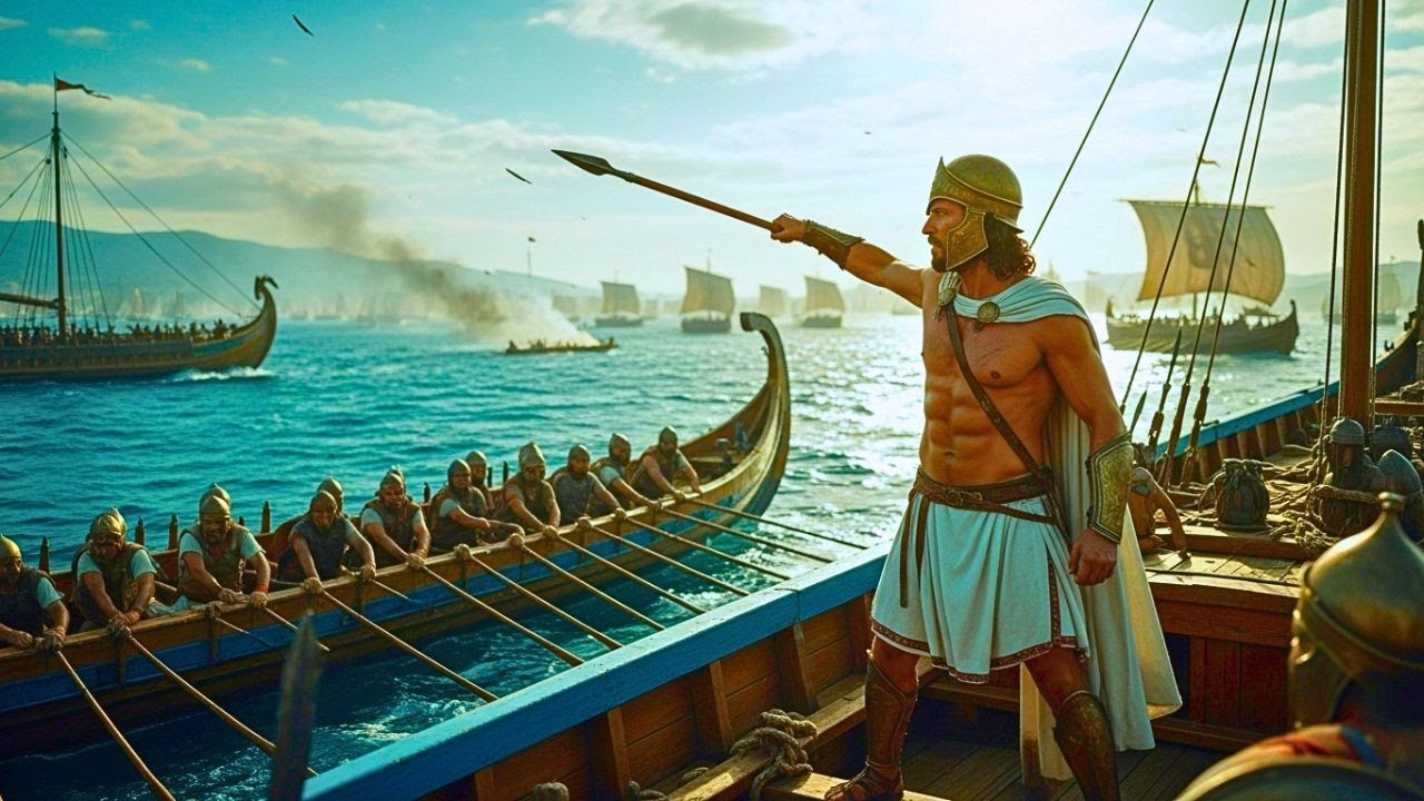 Jak Grecka Pułapka Morska ZNISZCZYŁA 700 Perskich Okrętów? | Bitwa pod Salaminą