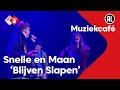Snelle & Maan - Blijven Slapen | live in Muziekcafé