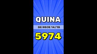 Resultado da Quina Concurso 5974 - #shorts #short #shortvideo #quina #quina5974 screenshot 4