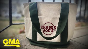 The craze over Trader Joe’s mini canvas tote