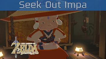 What does Impa give you in breath of the wild?