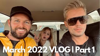 March 2022  Part 1 | A Month In Our Life | Disney Antique Shopping & More | Two Dads + Kenzie