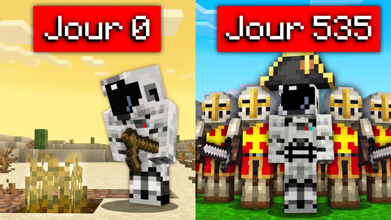 J'ai Simulé un Vrai Pays sur Minecraft pendant 1 an (Film)