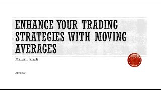 Enhance your trading strategies with Moving Averages