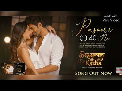 Pasoori Nu: Satyaprem Ki Katha |  Kartik, Kiara Arijit Singh  Rochak Ali  Tulsi,  Gurpreet