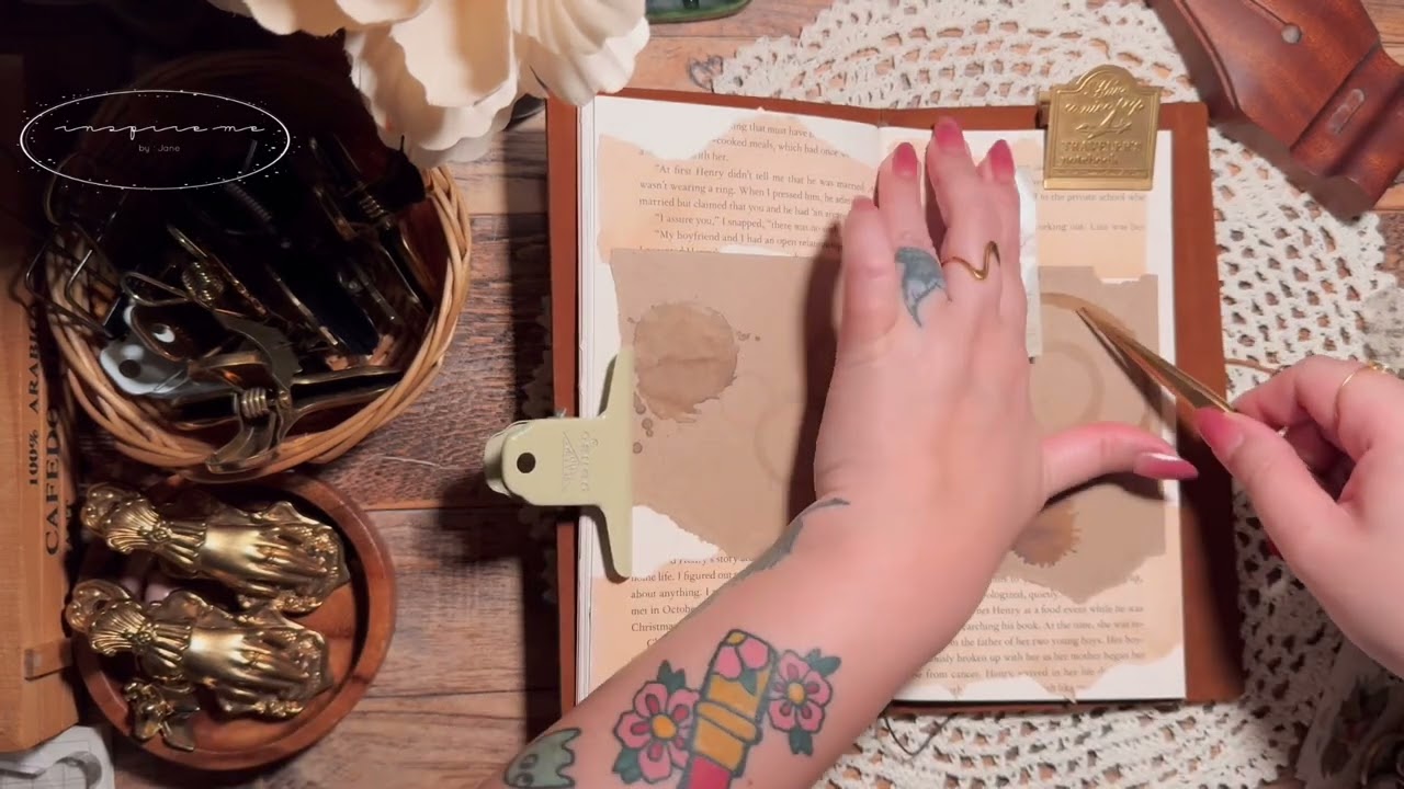 ASMR | Coffee Journal ideas | Relaxing Sounds #coffee #journal  #asmr #asmrsounds  #notalking