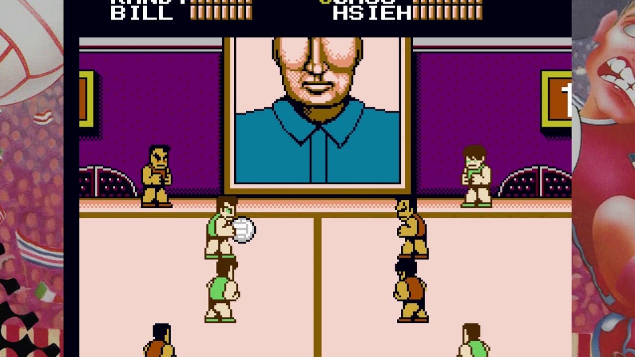 Kunio Sports #4 (PS4) Super Dodge Ball NES: I finally learn how to do power throws 100% of the time!