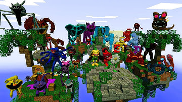 EVOLUTION OF CATNAP GODZILLA VS DOGDAY GODZILLA SMILING CRITTERS In Garry