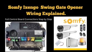     Somfy Ixengo 24V Complete Wiring Guide | All Terminals Explained for Beginners