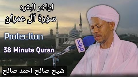 اواخر البقره وايات من ال عمران _ مسجد البرير _تلاوه عطره_شيخ صالح احمد صالح