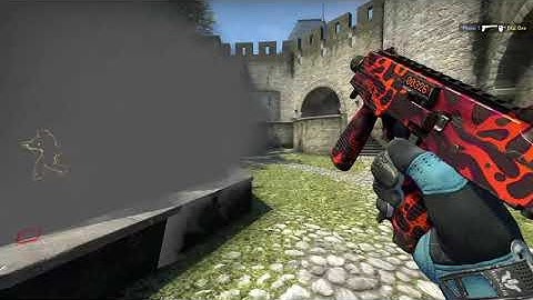 CS:GO - Wingman - Cobblestone - VAC ban shot through the smoke