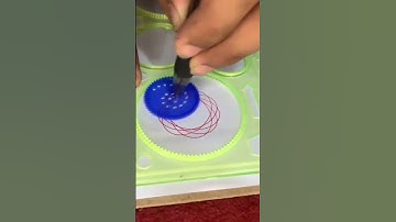 spirograph art  #satisfying #diamondpainting #relaxing #kineticsand #art  #viral #spirographhome