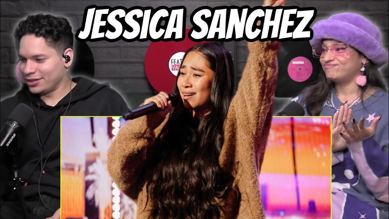 PERFECT AUDITION! Latinos react to Jessica Sanchez GOLDEN BUZZER Audition in AGT 2025!