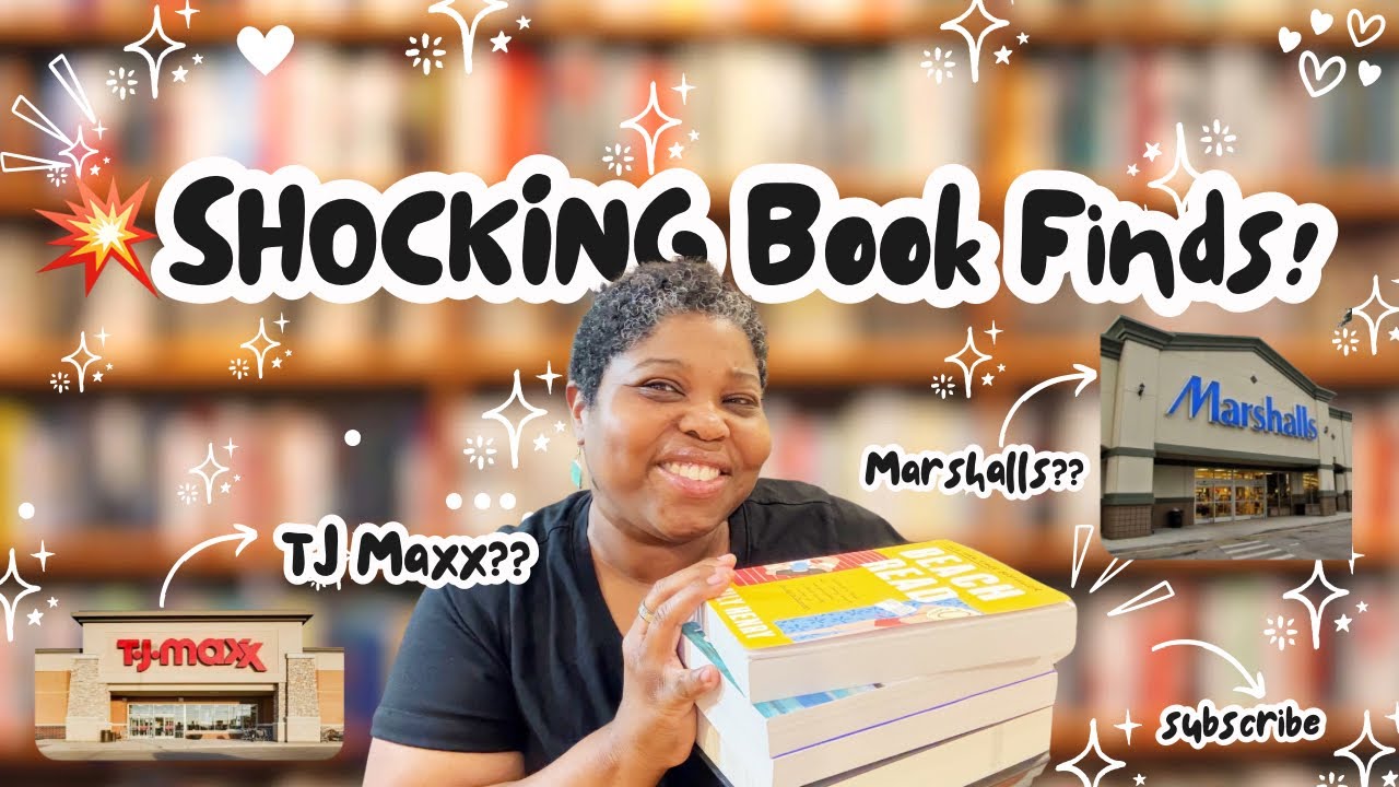 Unexpected Book Finds at TJ Maxx & Marshalls|Book Haul + First Impressions 
