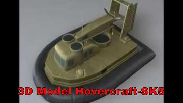 Hovercraft-SK5 3d Model (high Poly) Review