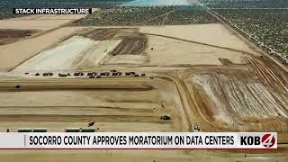 Socorro County approves 1-year moratorium on data center development