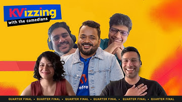 KVizzing with the Comedians Visual Edition QF4 I Quiz I Quizzing I Quiz Show I Trivia I Kumar Varun