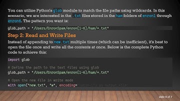 Concatenating Files Across Multiple Directories in Python