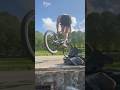 Gros latéral et une fin stylée 😎 #bike #trial #ride #mtb #skills