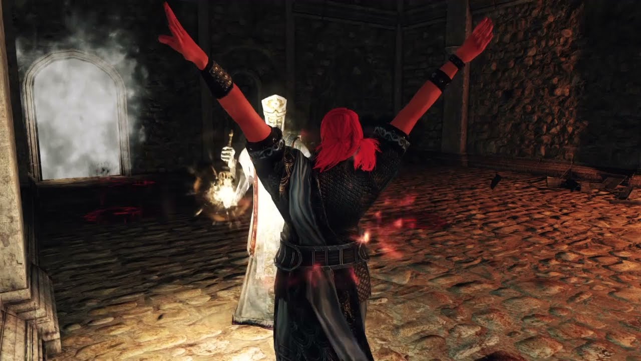 Dark Souls 2 sotfs - Prowling Magus and Congregation (Old Sun Ring Only)