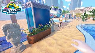 Cleaner Helps SO Much As We Start In On Aztec Designs ~ Waterpark Simulator