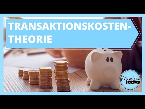 Video: Beispiele für Transaktionskosten: Theorie, Formen und Typen