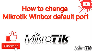 How to change Mikrotik Router Default Port Number