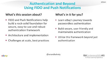 Quick Look: Authentication and Beyond Using FIDO and Push Notifications