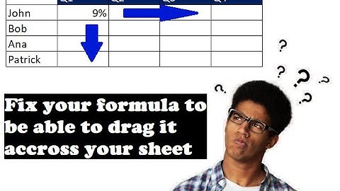 002. Learn how to Write FORMULAS with Dollar $ SIGN to DRAG them across your Excel Sheet