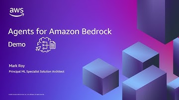 Demo - Agents for Amazon Bedrock | Amazon Web Services