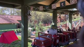 Knott's Berry Farm Snoopy's Tenderpaw Twister Off-Ride Footage (No Copyright)