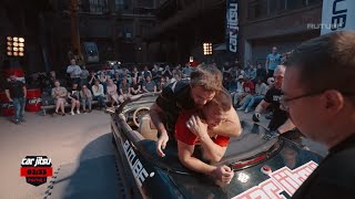 СarJitsu Jiu Jitsu MMA FIGHT in a CAR crazy RUSSIAN Punch Club