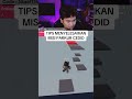 Tips mudah menyelesaikan parkur cdid #cdid #roblox