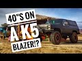 MG #44 - 40"s on a K5 Blazer, the lift and tires episode!