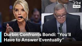 “You’ll Have To Answer”: Sen. Durbin Blasts Ag Pam Bondi On National Guard And Ethics Scandal Ac1G