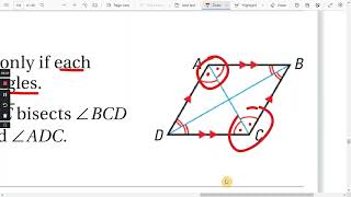 Ch 8.4 : Properties of rhombuses, rectangles, and squares